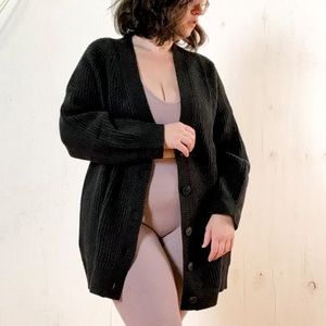 Everlane The Felted Merino Cocoon Cardigan